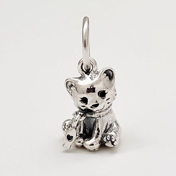 Pandora Sweet Cat Dangle Charm - Picture 2 of 5